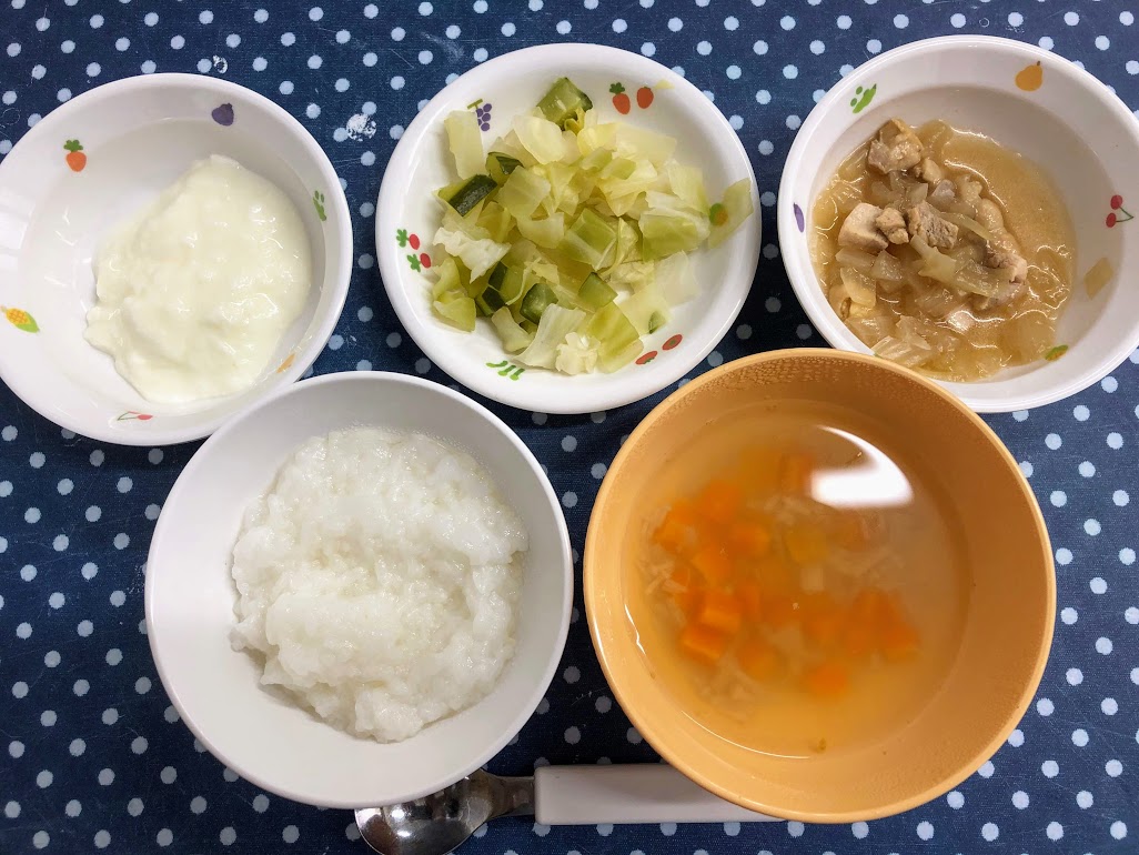20190322給食離乳食後期 20190322給食離乳食後期