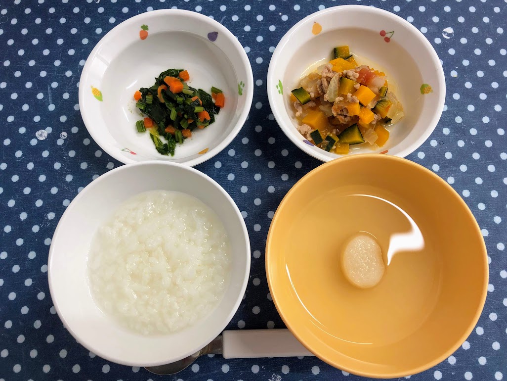 20190327給食離乳食中期 20190327給食離乳食中期