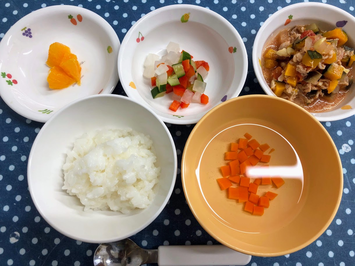 20190702離乳食後期 20190702離乳食後期