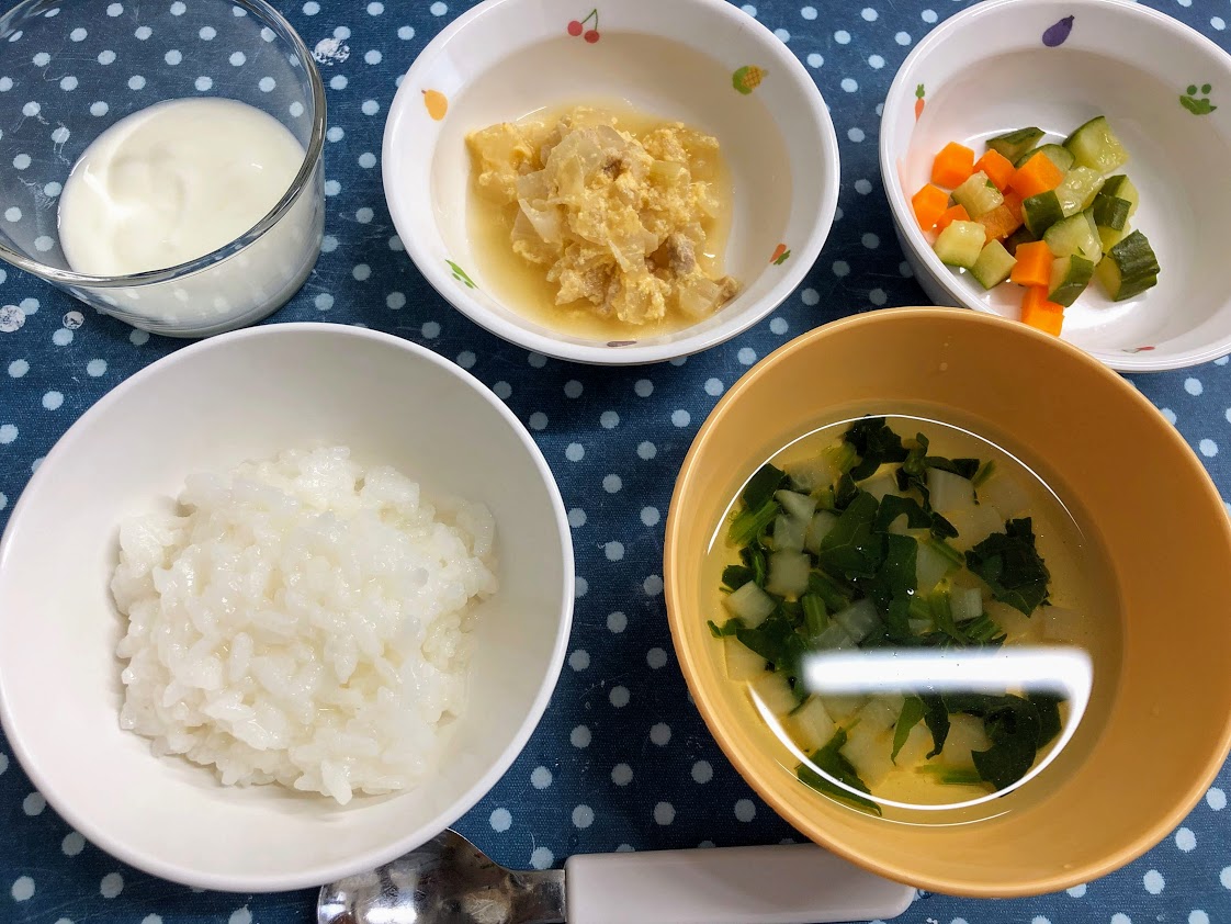 20190712離乳食後期 20190712離乳食後期