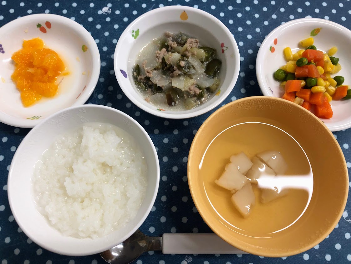 20190716離乳食後期 20190716離乳食後期