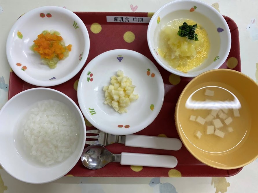 20201012離乳食中期 20201012離乳食中期