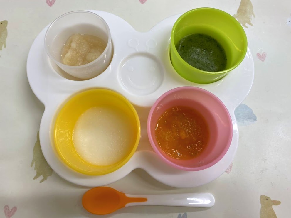 20201012離乳食初期 20201012離乳食初期