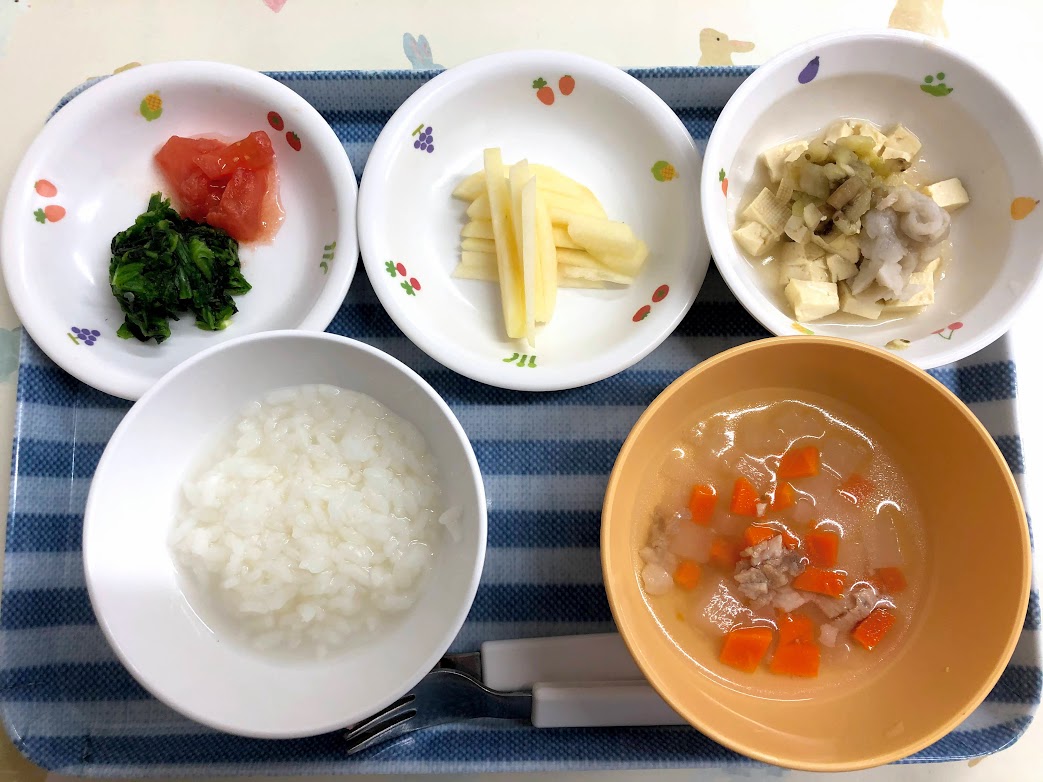 20201015離乳食後期 20201015離乳食後期
