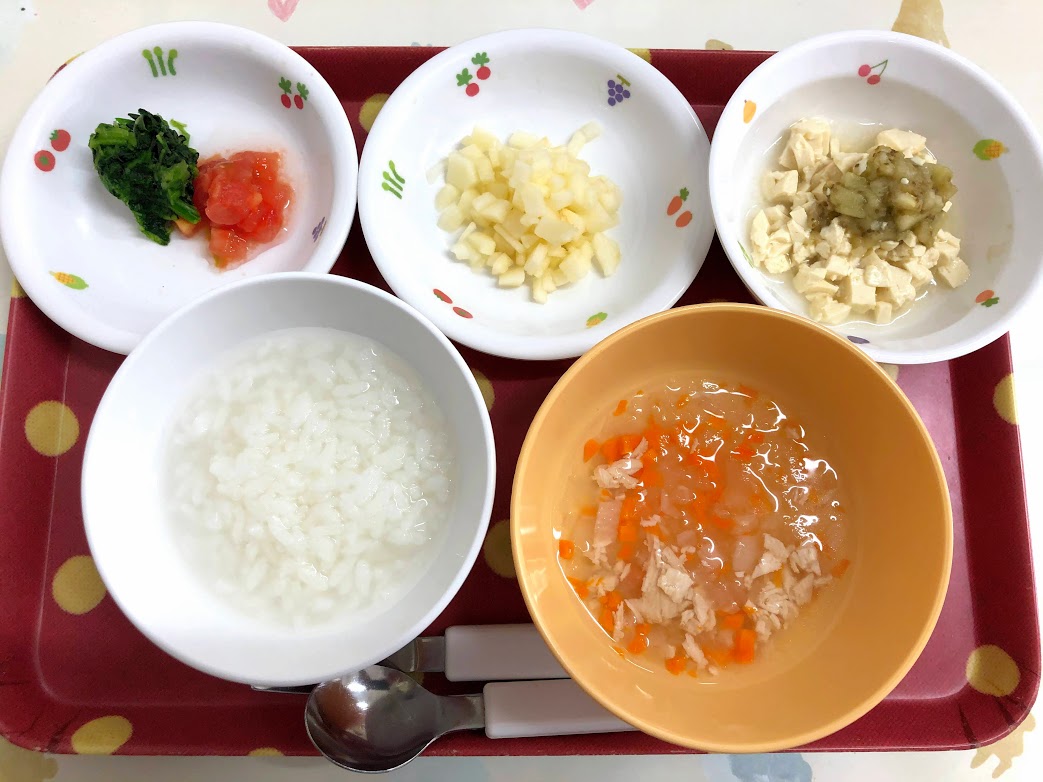 20201015離乳食中期 20201015離乳食中期