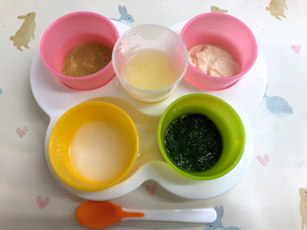 20201015離乳食初期 20201015離乳食初期