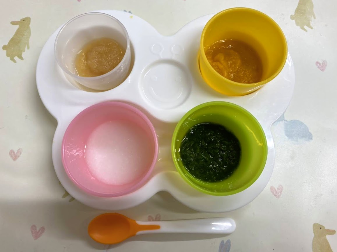 20201019離乳食初期 20201019離乳食初期