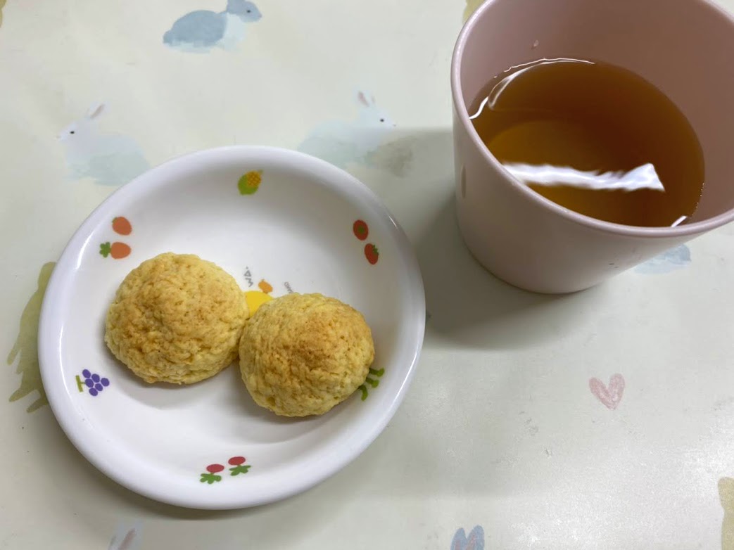 20201019離乳食後期おやつ 20201019離乳食後期おやつ