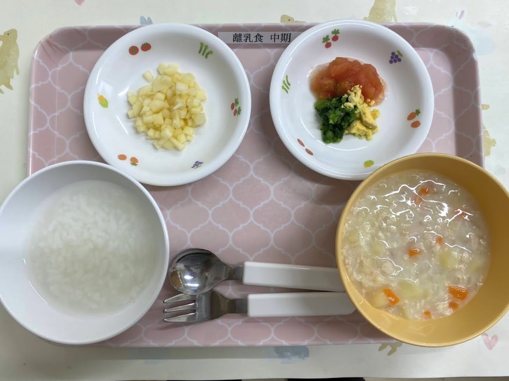 20201029離乳食中期 20201029離乳食中期